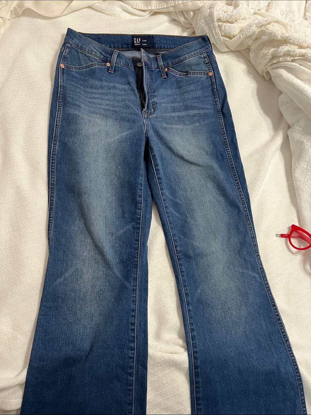 Gap denim flare jeans size 8/29R